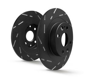 EBC Ultimax Grooved Discs- FRONT