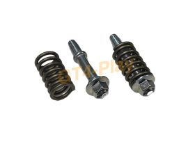 Front Pipe To Back box Bolt & Spring Kit- Genuine Toyota
