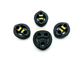 Exhaust Rubber Support Kit (4)- Genuine Toyota