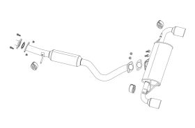 Fujitsubo Authorize R Exhaust - GR Yaris