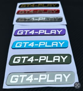 GT4-Play Gel Stickers