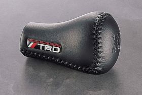 TRD Gearknob - Genuine Black Leather - Manual